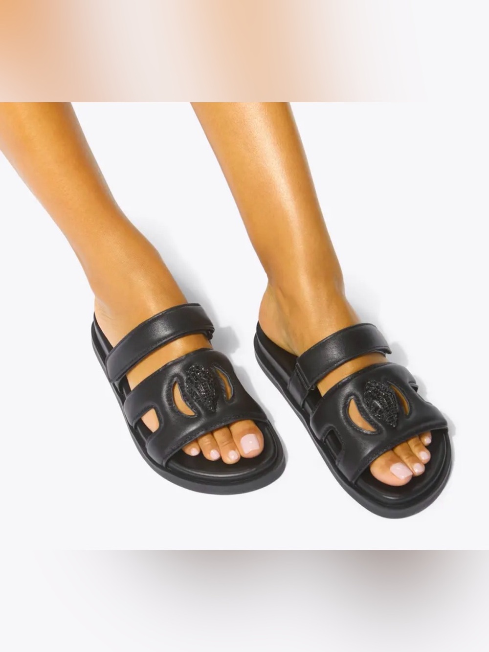 KURT GEIGER LONDON EAGLE DRENCH CUT OUT SANDAL